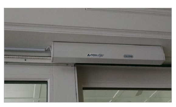 hurken atmosfeer kan niet zien Electric Autoslide Opener with two wall buttons for Sliding Patio Doors